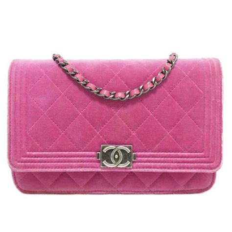 pink velor chanel luggage|chanel handbags outlet.